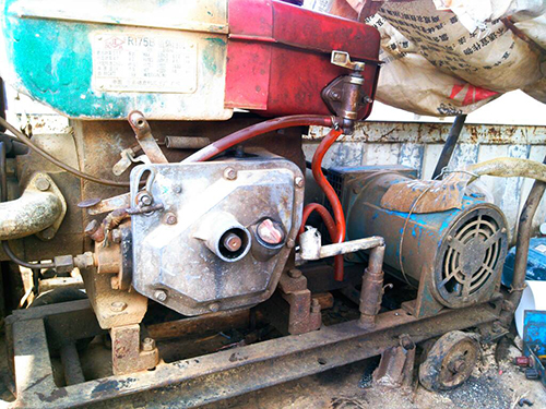 虞城单杠柴油机发电机出租